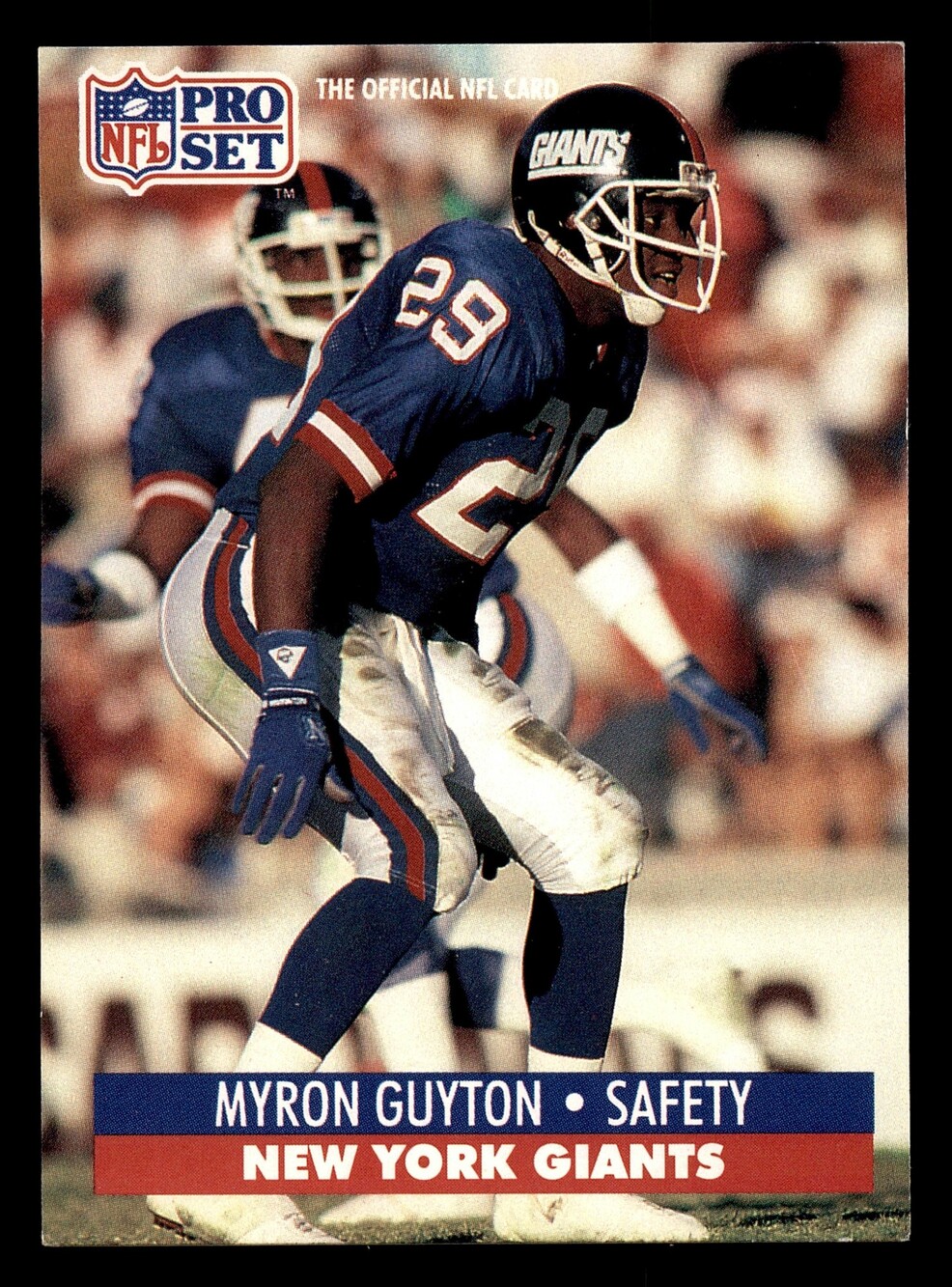 1991 Pro Set #61 Myron Guyton Card